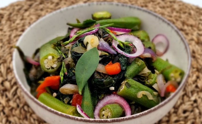 SAUTÉ DE POURPIER ET HERBAGE